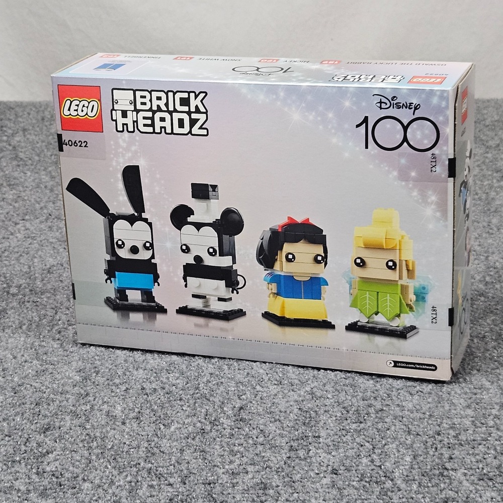 LEGO BrickHeadz Disney 100th Celebration 40622 Mickey Snow White Tinkerbell